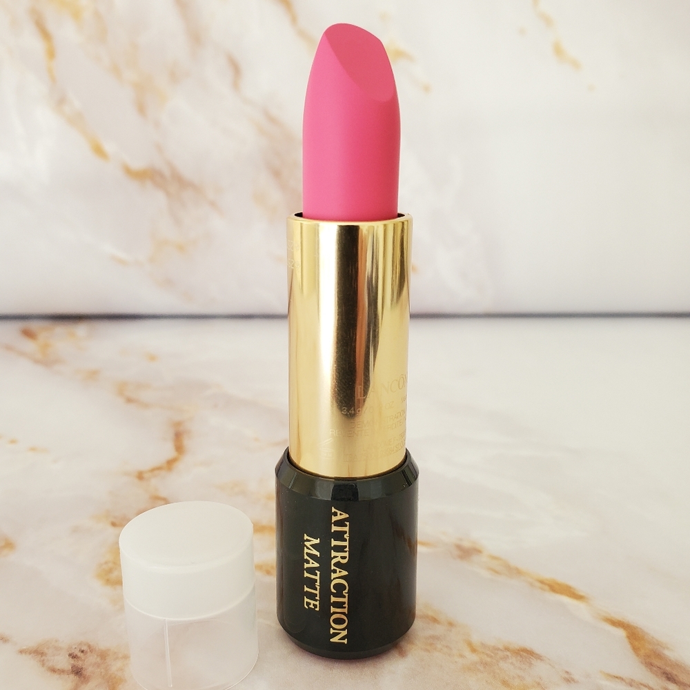 LANCOME L’ABSOLU ROUGE LIPSTICK - 379 ATTRACTION MATTE New Lip Color RARE